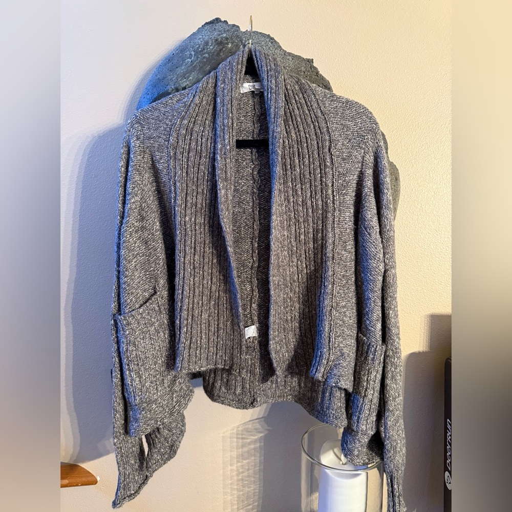 My Tribe Charcoal Gray Women's Cardigan